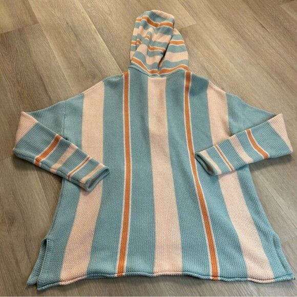 Baja Sweater Hooded Poncho - Picture 7 of 7